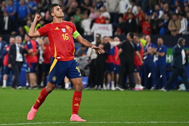 Spanyol Vs Inggris, Rodri Emban Peran Kunci Sebagai 'Komputer'