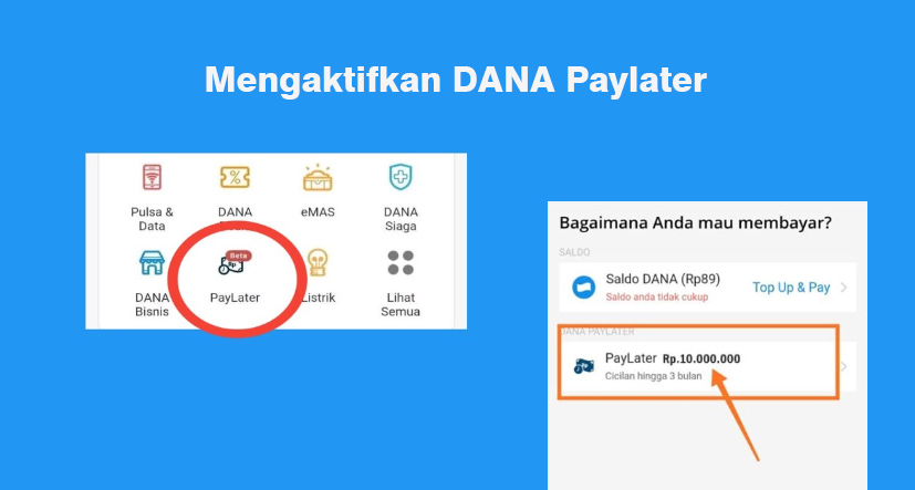 Pinjam Saldo Makin Mudah dengan DANA Paylater, Simak Cara Mengaktifkan Fiturnya!