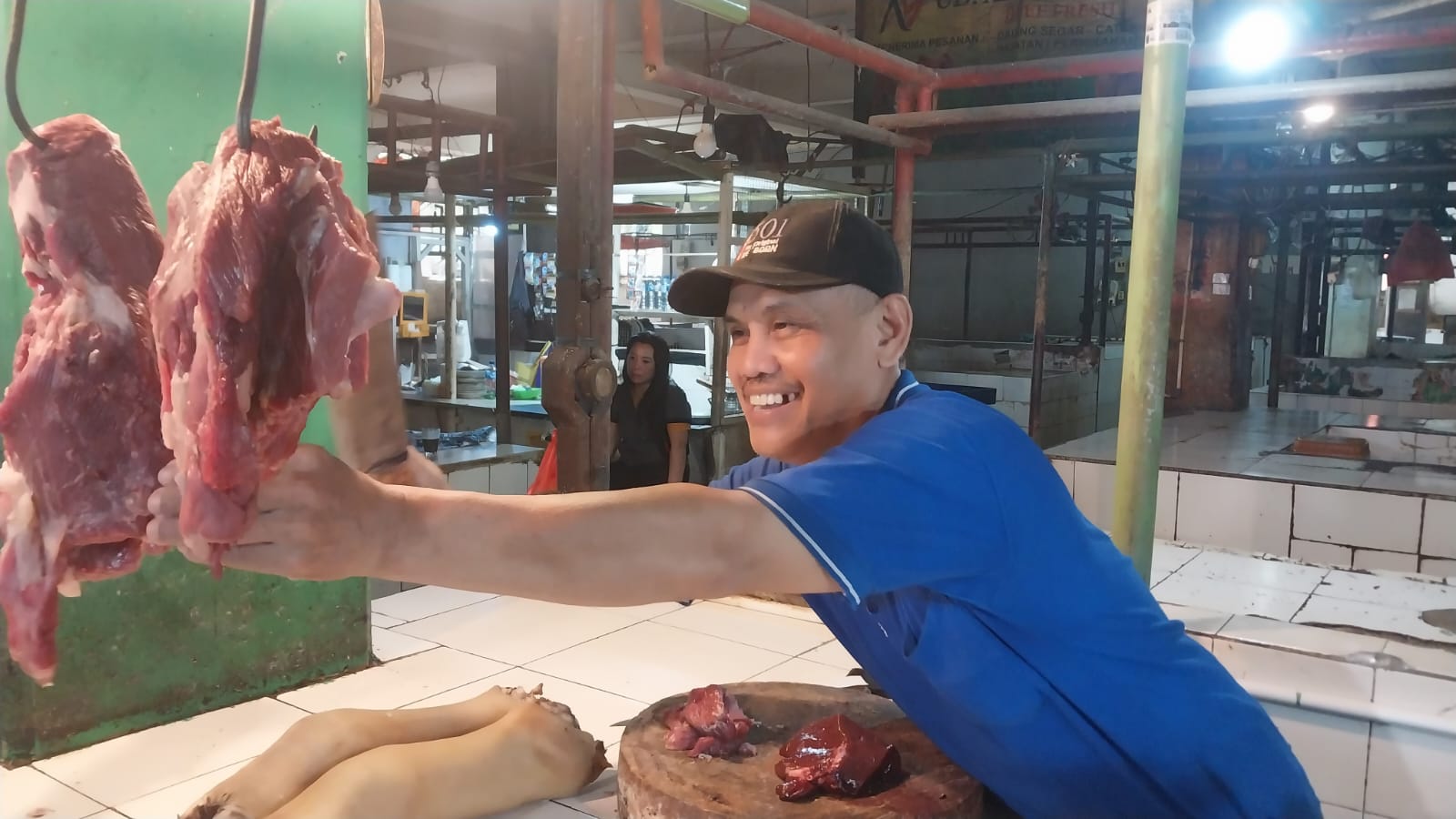 Harga Daging Rp 135.000 per Kilo di Pasar Cibinong, Pedagang Sebut Bingung Hadapi Langganan