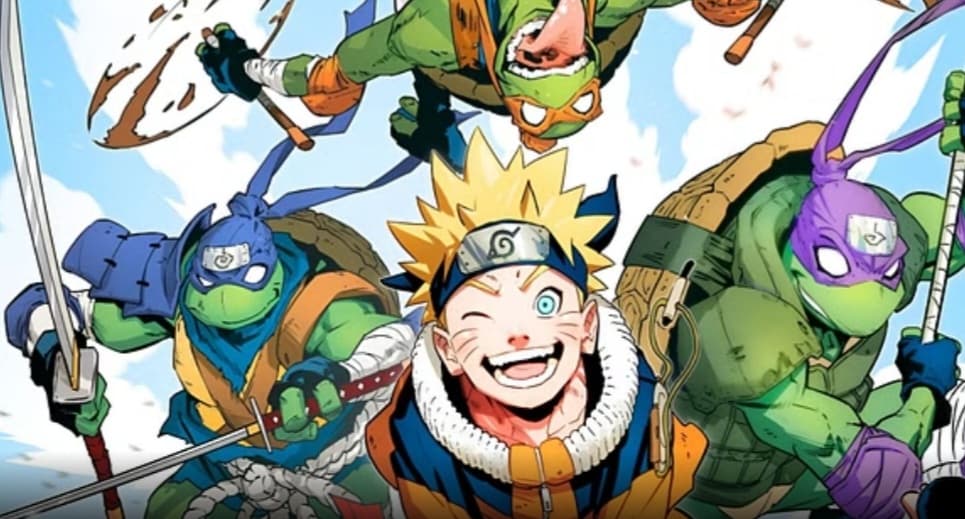 Komik Crossover Naruto x Teenage Mutant Ninja Turtles akan Rilis November 2024