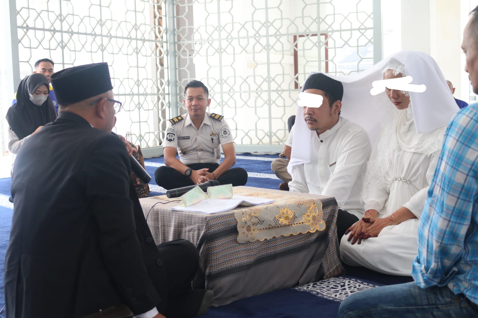 WBP Lapas Banceuy Menikah di Balik Jeruji, Akad Berlangsung Haru dan Khidmat