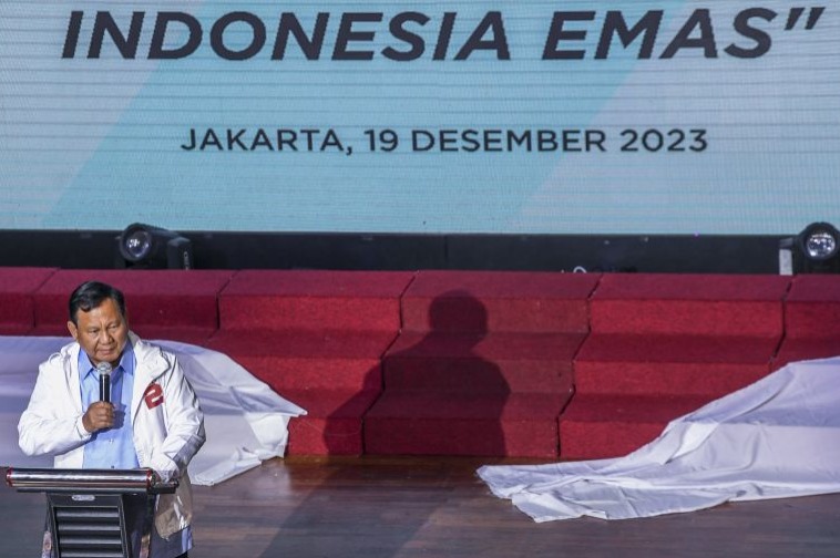 Prabowo Ingatkan Relawan Selalu Mengadopsi Pola Pikir Positif