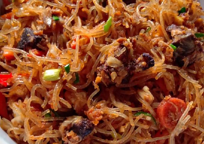 Resep dan Cara Membuat Bihun Goreng Ati Ampela, Cocok Untuk Bekal Kantor Suami