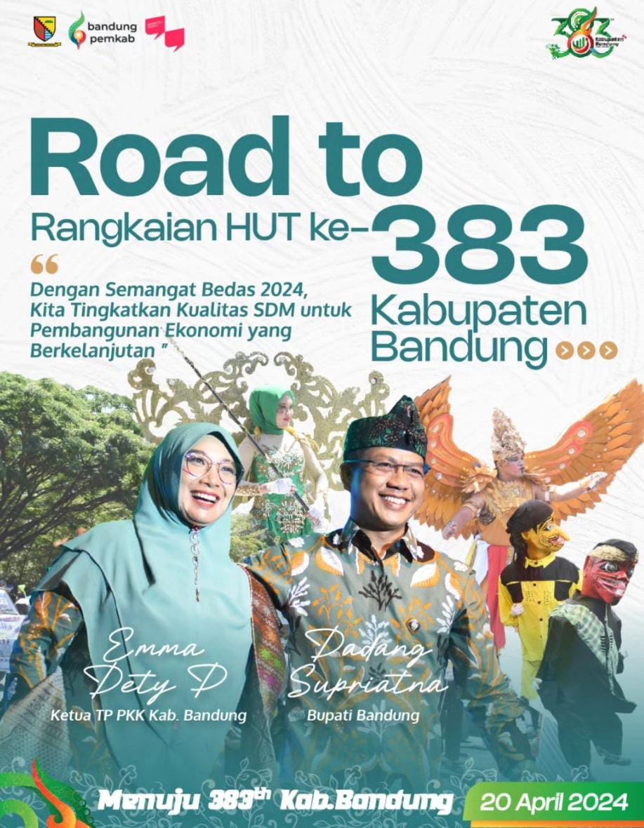Agenda Hari Jadi Ke-383 Tahun Kabupaten Bandung Berdiri, Simak Disini