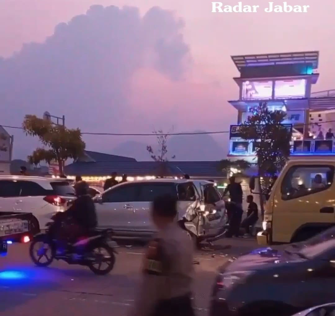 Tabrakan Beruntun di Exit Tol Soroja Soreang, Polisi Pastikan Tidak Ada Korban Jiwa