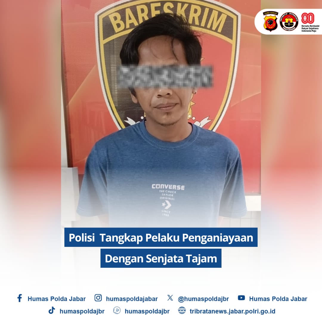 Penganiaya Korban dengan Sajam di Rancaekek Bandung Diringkus, Polisi Sita Sebilah Arit