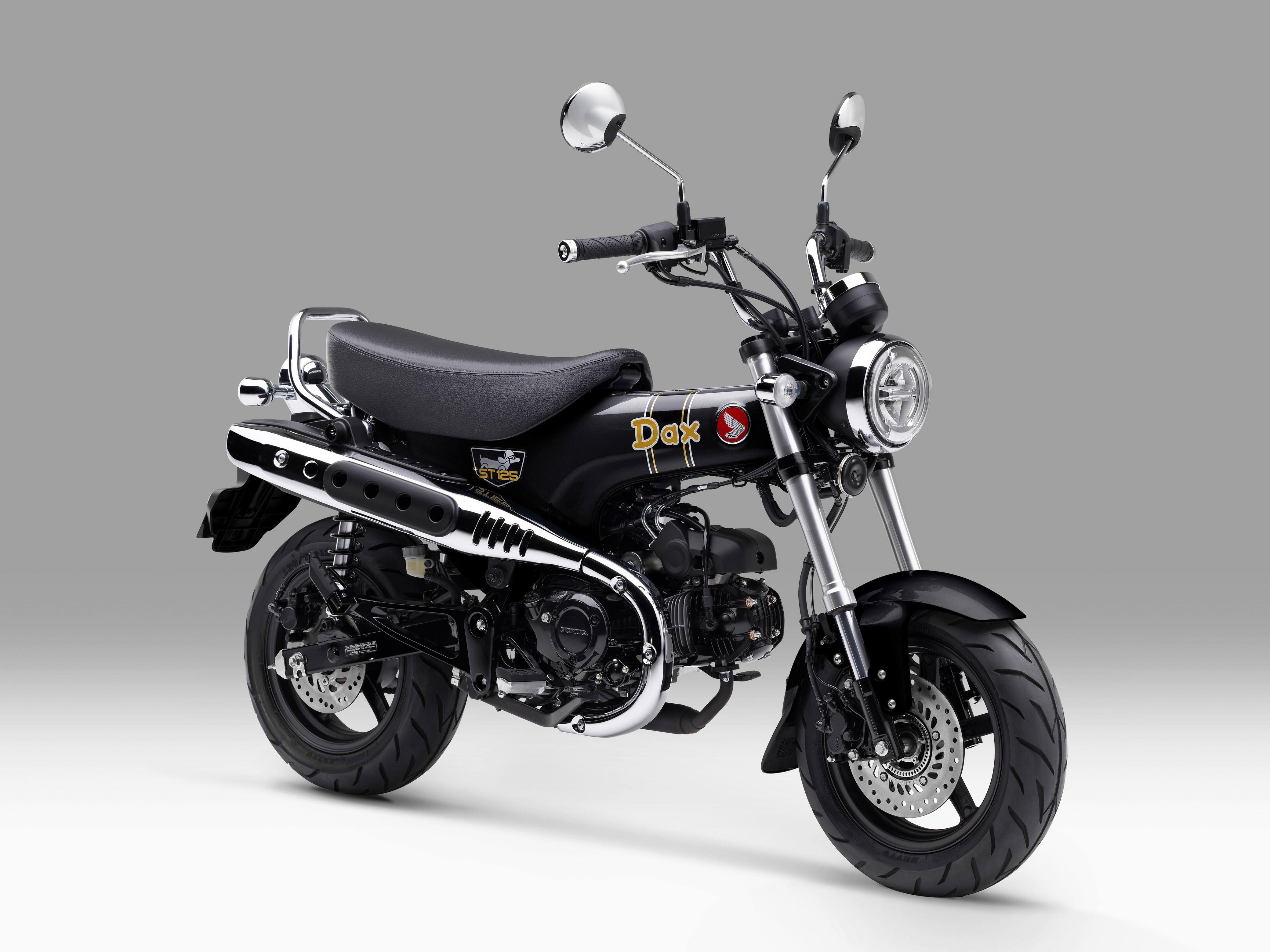 Honda ST125 Dax Tampil Makin Ikonik dengan Warna Baru  