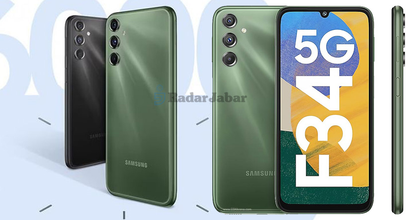 Samsung Galaxy F34 5G Hadir dengan Spesifikasi Canggih, Simak Info Lengkap Harga dan Fiturnya!