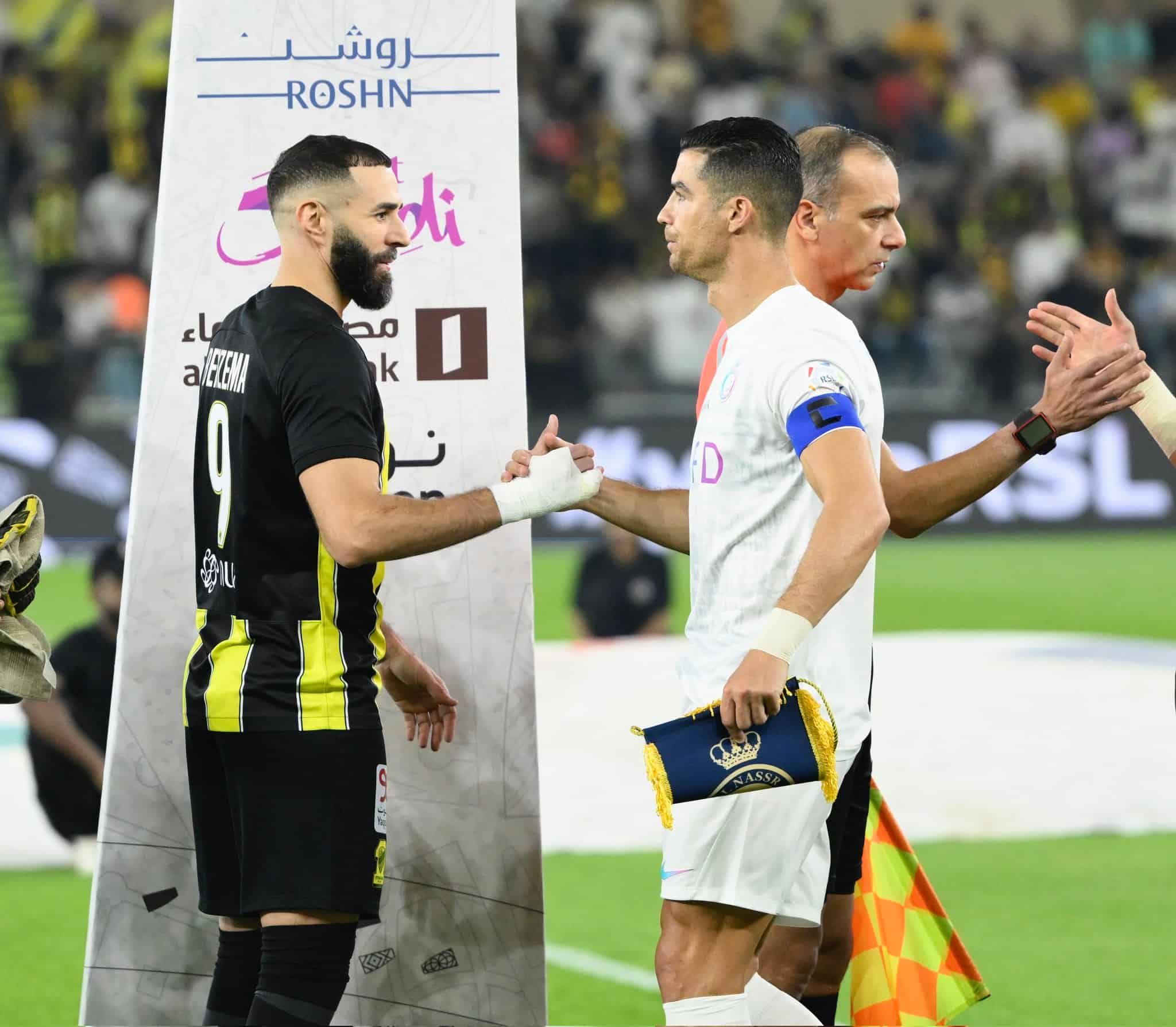 Reunian di Laga Al Ittihad vs Al Nassr, Obrolan Cristiano Ronaldo dan Benzema Terungkap