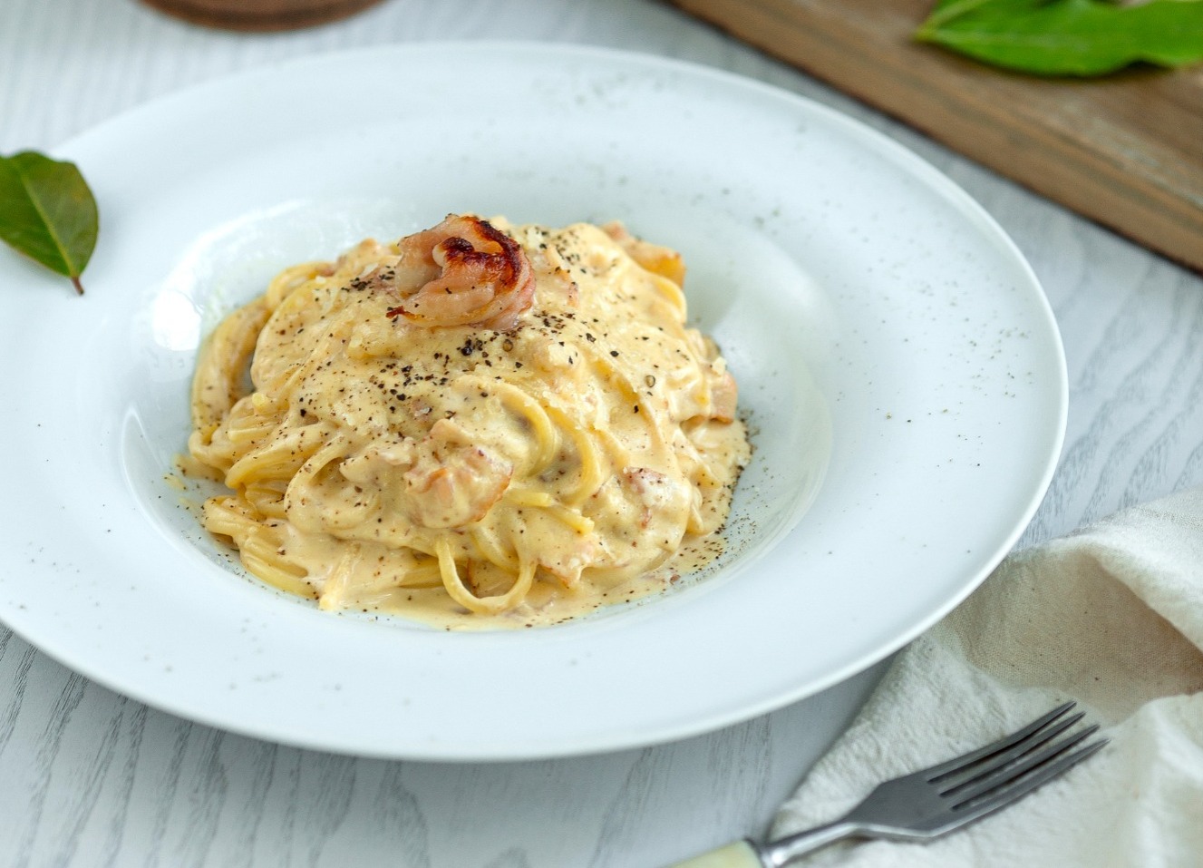 Resep Spaghetti Carbonara Halal yang Lezat dan Mudah