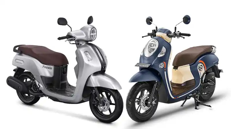 Saingan yang Kuat? Inilah Perbandingan Yamaha Fazzio dengan Honda Scoopy, Mana yang Lebih Baik?