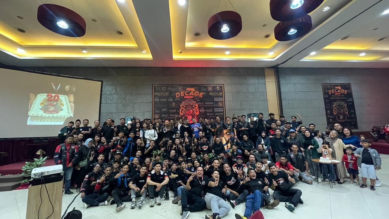 CBR Club Bandung Rayakan 2 Dekade Kebersamaan, 'Two Decades of Brotherhood With No Limits'