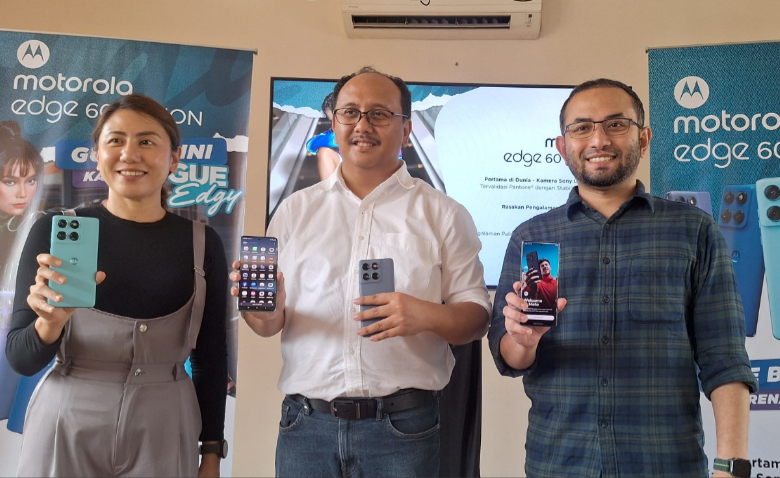 Motorola Edge 60 Fusion Resmi Hadir di Bandung, Siap Tampil Beda