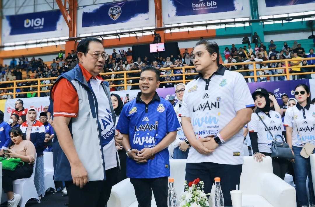 SBY Nonton Proliga 2025 di Stadion Si Jalak Harupat Bandung, Targetkan Tim Lavani Sapu Bersih