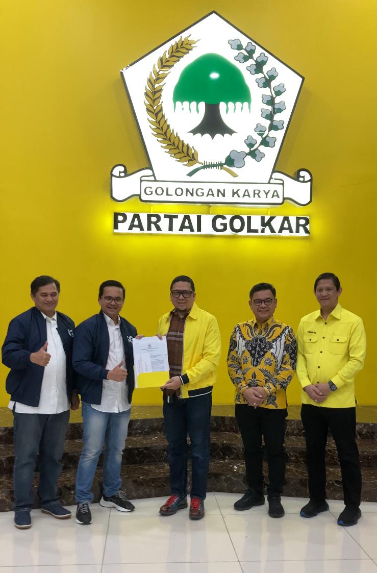 DPP Golkar Mengeluarkan SK kepada Sahrul-Gun Gun untuk Berlaga di Pilbup Bandung