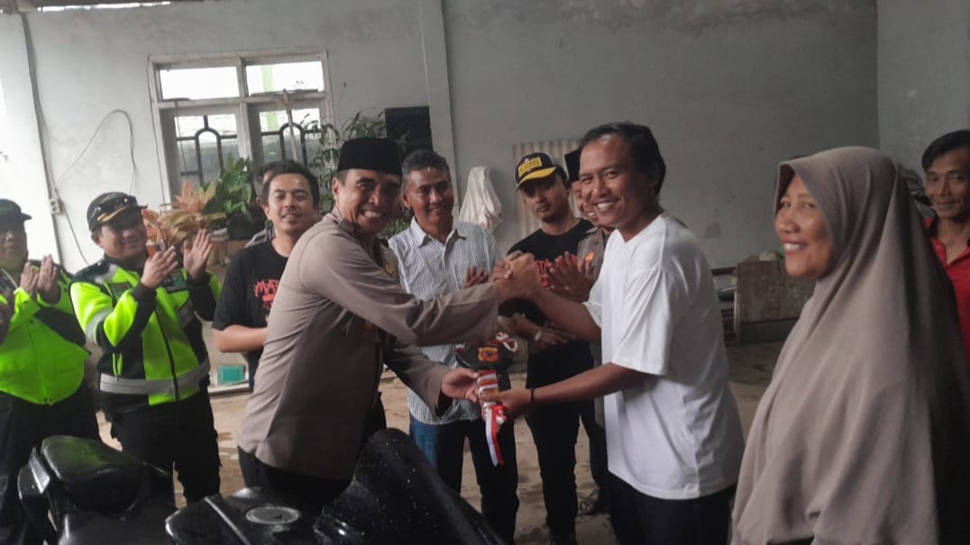 Kembalikan Motor Curian Kepada Pemiliknya di Majalaya, Ini Harapan Kapolsek Kompol Aep Suhendi 