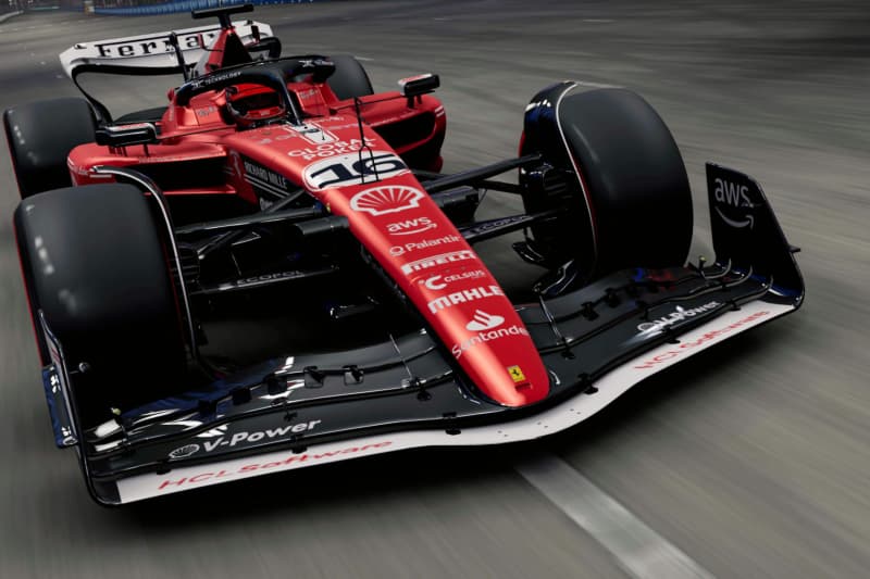 Ferrari Usung Desain Livery Khusus Untuk Sambut Grand Prix Las Vegas