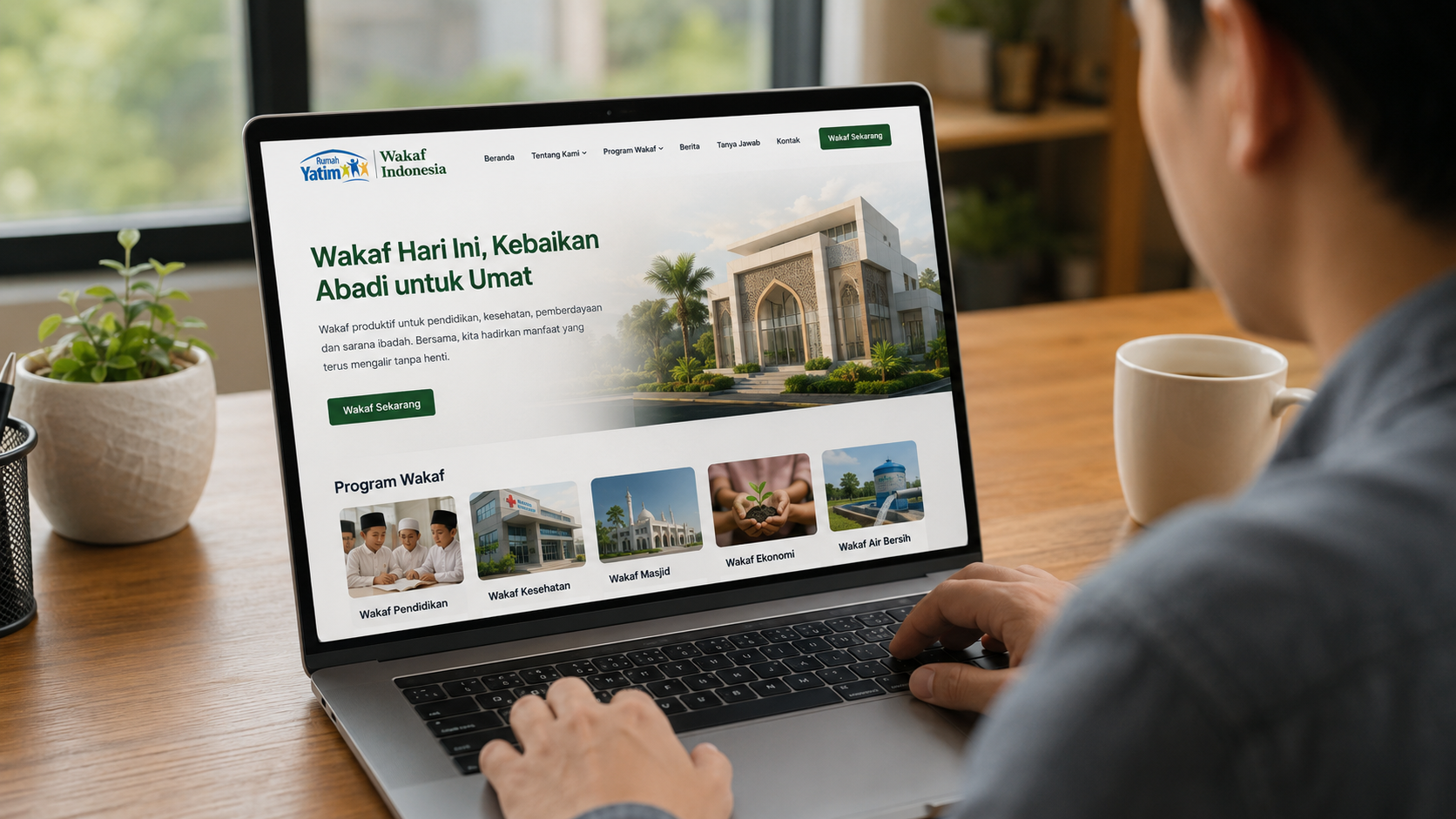 WakafIndonesia.org Permudah Masyarakat Menunaikan Wakaf Digital Secara Aman dan Transparan