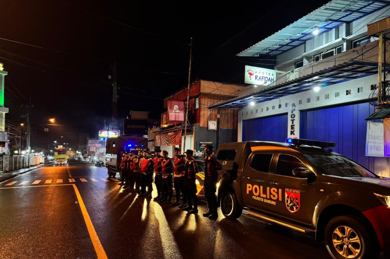 Cegah Balap Liar, Polresta Bandung Tingkatkan Patroli Malam