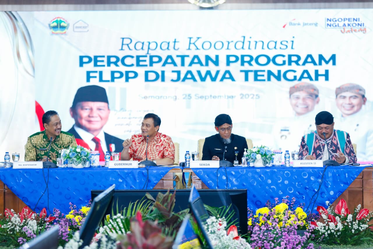 Realisasi FLPP di Jawa Tengah Mencapai 15.414 unit Rumah, Program 3 Juta Rumah Terus Digenjot 