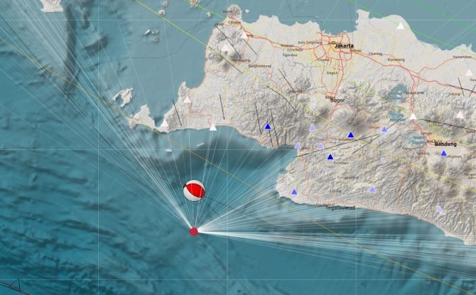 BMKG Laporkan Gempa Banten Tidak Berpotensi Tsunami