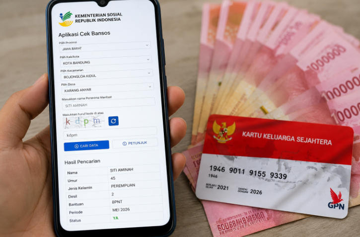 BPNT Mei 2026 Cair Rp600.000, Begini Cara Cek Status Penerima via HP
