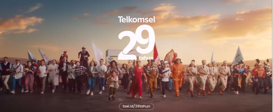 Merayakan HUT ke-29 Telkomsel 'Maju Serentak Berikan Dampak', Ternyata Ini Maknanya!