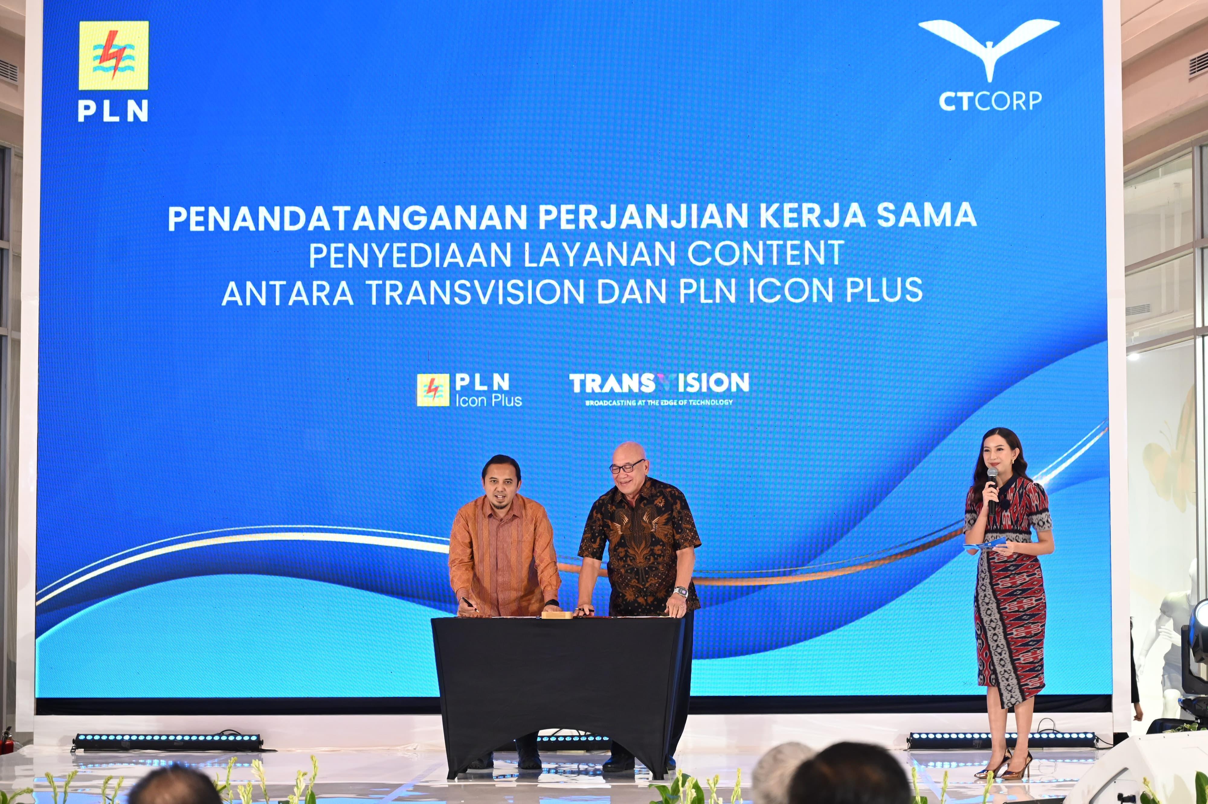 PLN Icon Plus dan Transvision Jalin Kerjasama untuk Masa Depan Hiburan Digital Indonesia   