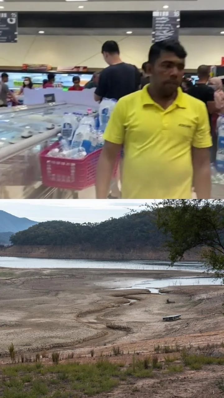 Mengalami Krisis Air Bersih, Warga Malaysia “Panic Buying” Air Mineral
