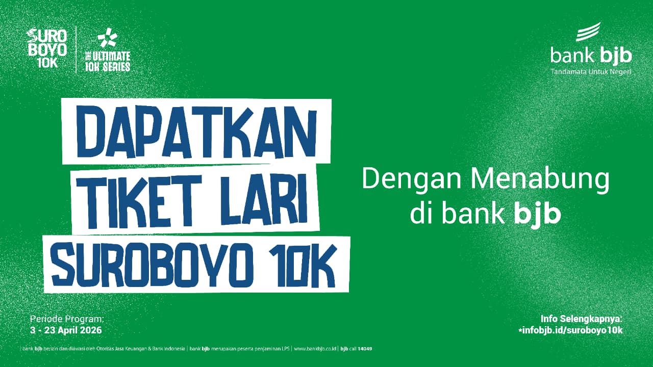 bank bjb Dorong Gaya Hidup Sehat Lewat Program Suroboyo 10K