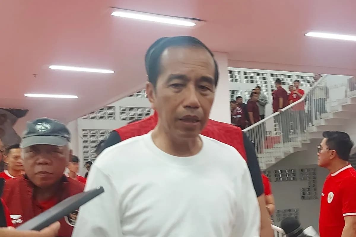 Jokowi Sebut Kemenagan Timnas Indonesia Jadi Modal Besar untuk Laga Tandang di Vietnam