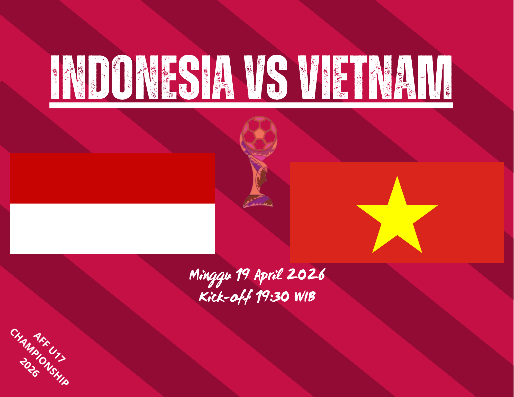 Klik di Sini Link Live Streaming Timnas Indonesia vs Vietnam Laga AFF U17 Malam Ini