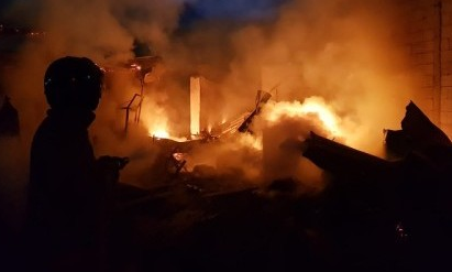 Terjebak Dalam Kobaran Api Kebakaran Bengkel Di tanggerang, Satu Wanita Tewas Terpanggang
