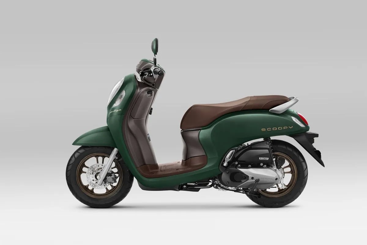 Keren! New Honda Scoopy Prestige 2023 Warna Baru Prestige Green Tampilkan Pesona Berkelas dan Premium, Harga?