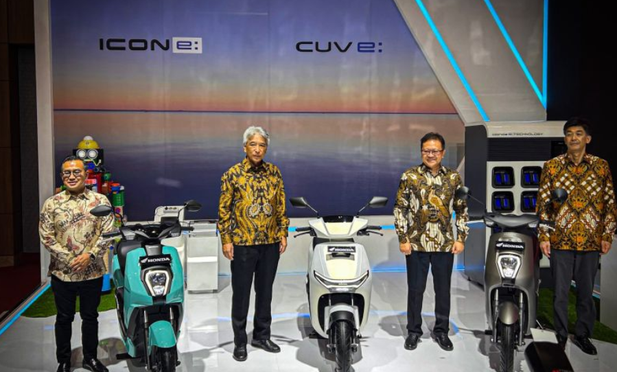 Honda Kenalkan Motor Listrik di IMOS 2024, Cek Harga dan Keunggulan ICON e: & CUV e: