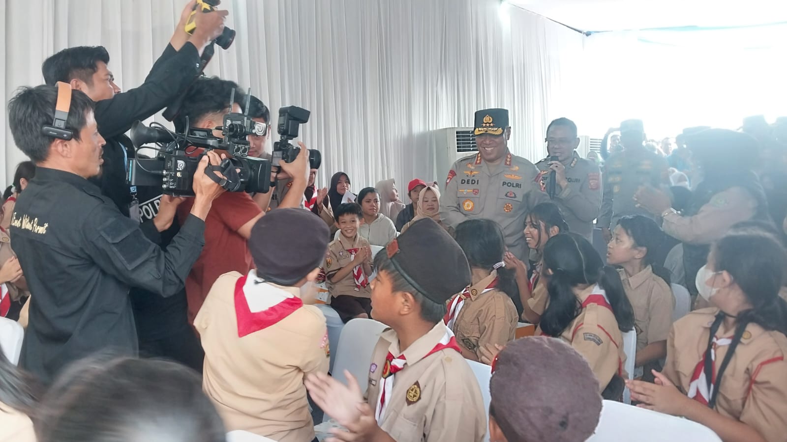 Wakapolri Tinjau Bakti Sosial dan Kesehatan hingga Progres Pembangunan Sekolah Unggulan di Gunung Sindur