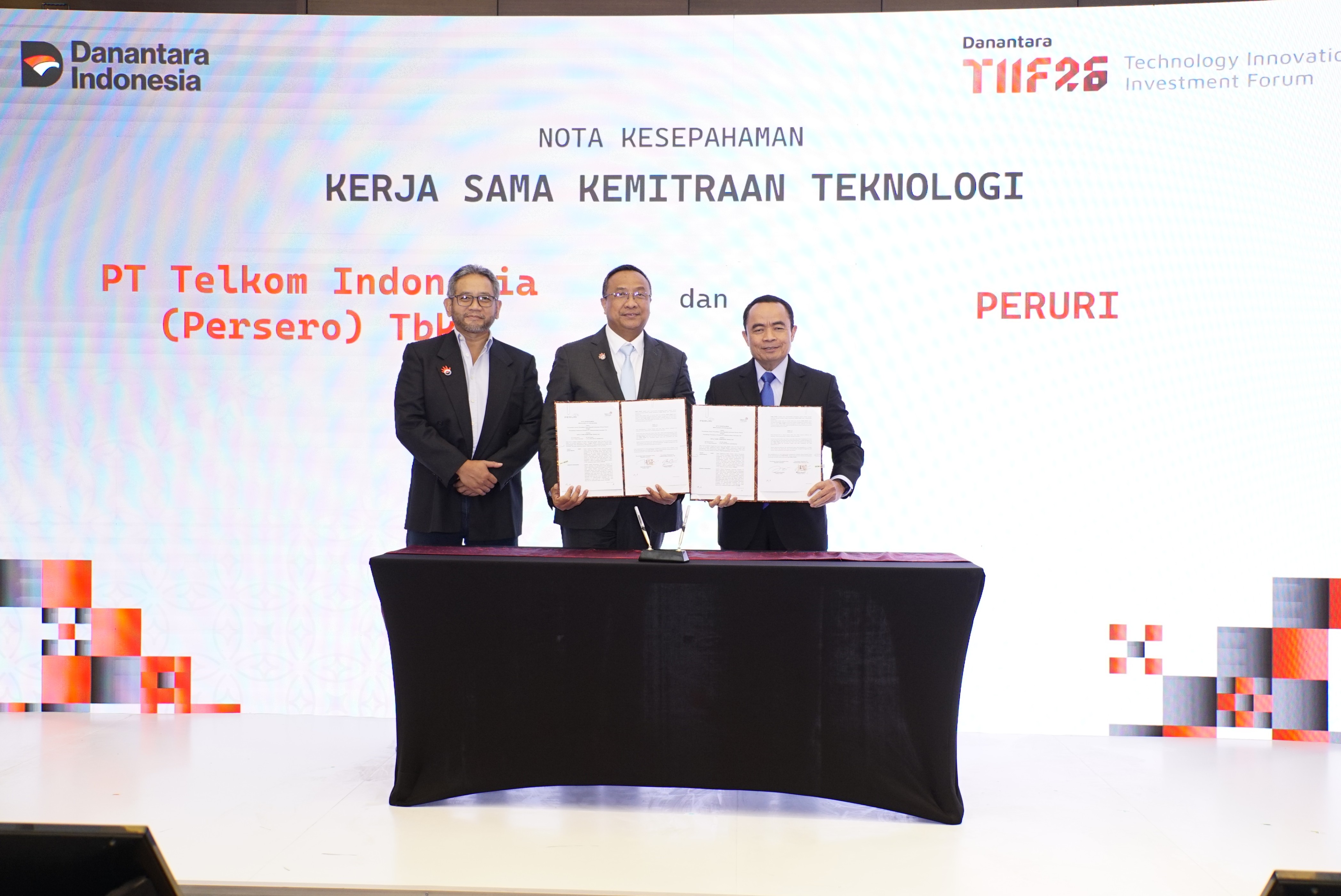 Telkom bersama Danantara Indonesia, BSSN, dan Peruri Siapkan Ekosistem Digital Indonesia 