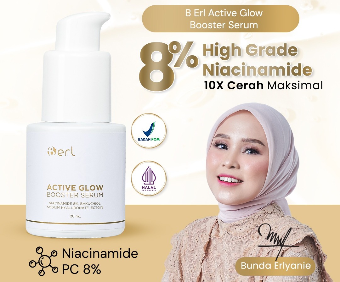 Pori Besar, Minyak Berlebih, dan Kulit Cepat Kusam? AGB dengan Niacinamide 8% & Bakuchiol Bisa Jadi Jawabannya