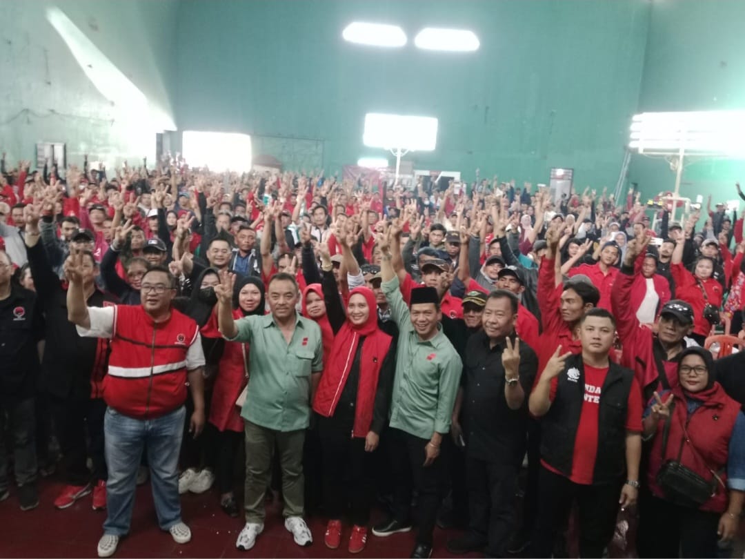 PDIP Siap Sumbang 150 Ribu Suara di Pilbup Bandung 2024, Kang DS: 27 November Optimis Menang 72 Persen