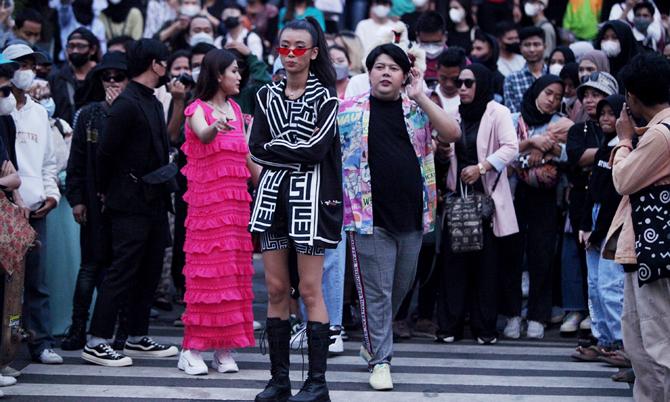 Siap-siap, Pria Kemayu di Citayam Fashion Week Akan Dimasukkan ke Panti