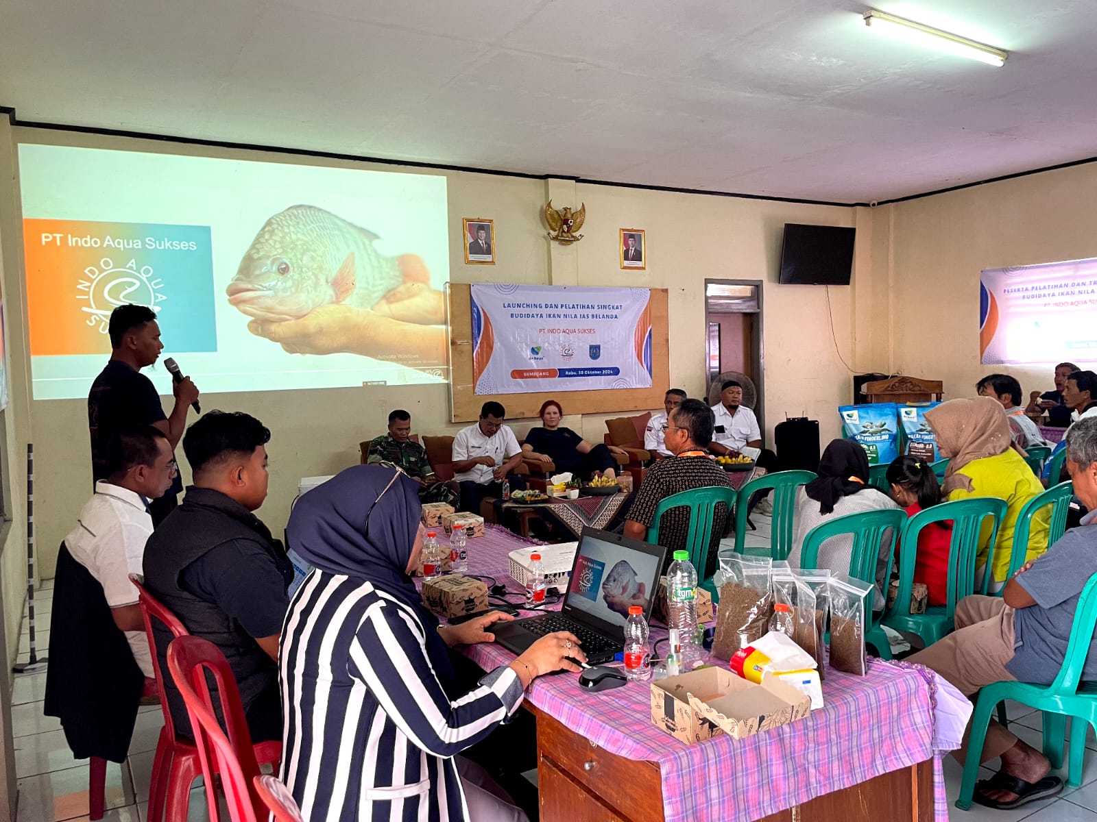 Pelatihan dan Launching Benih Nila IAS Belanda