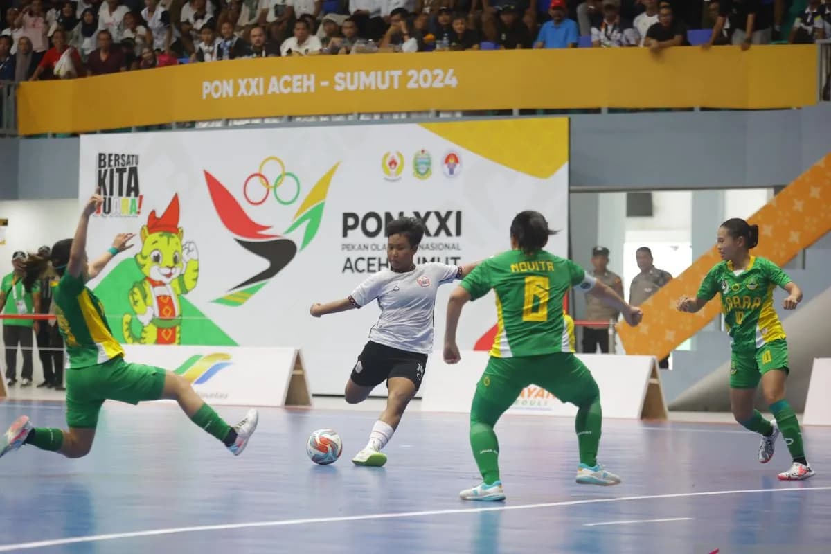 Hasil PON 2024: Bungkam DKI Jakarta, Futsal Putri Jawa Barat Sabet Medali Emas!