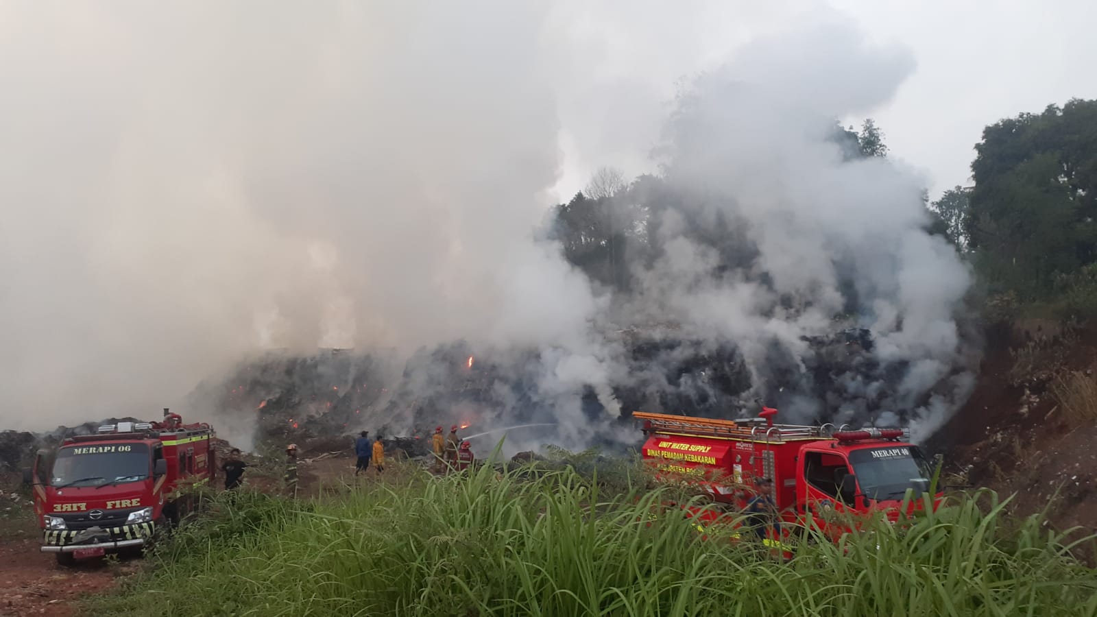 Karhutla Landa Rumpin Bogor: Lahan 10.000 Meter Hangus Terbakar