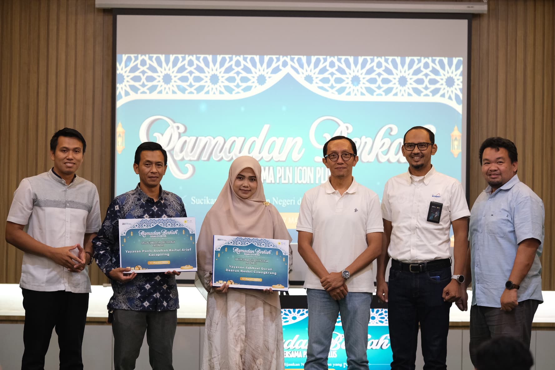 PLN Icon Plus SBU Regional Bandung Gelar Ramadhan Berkah, Berbagi dengan Yayasan dan Panti Asuhan 