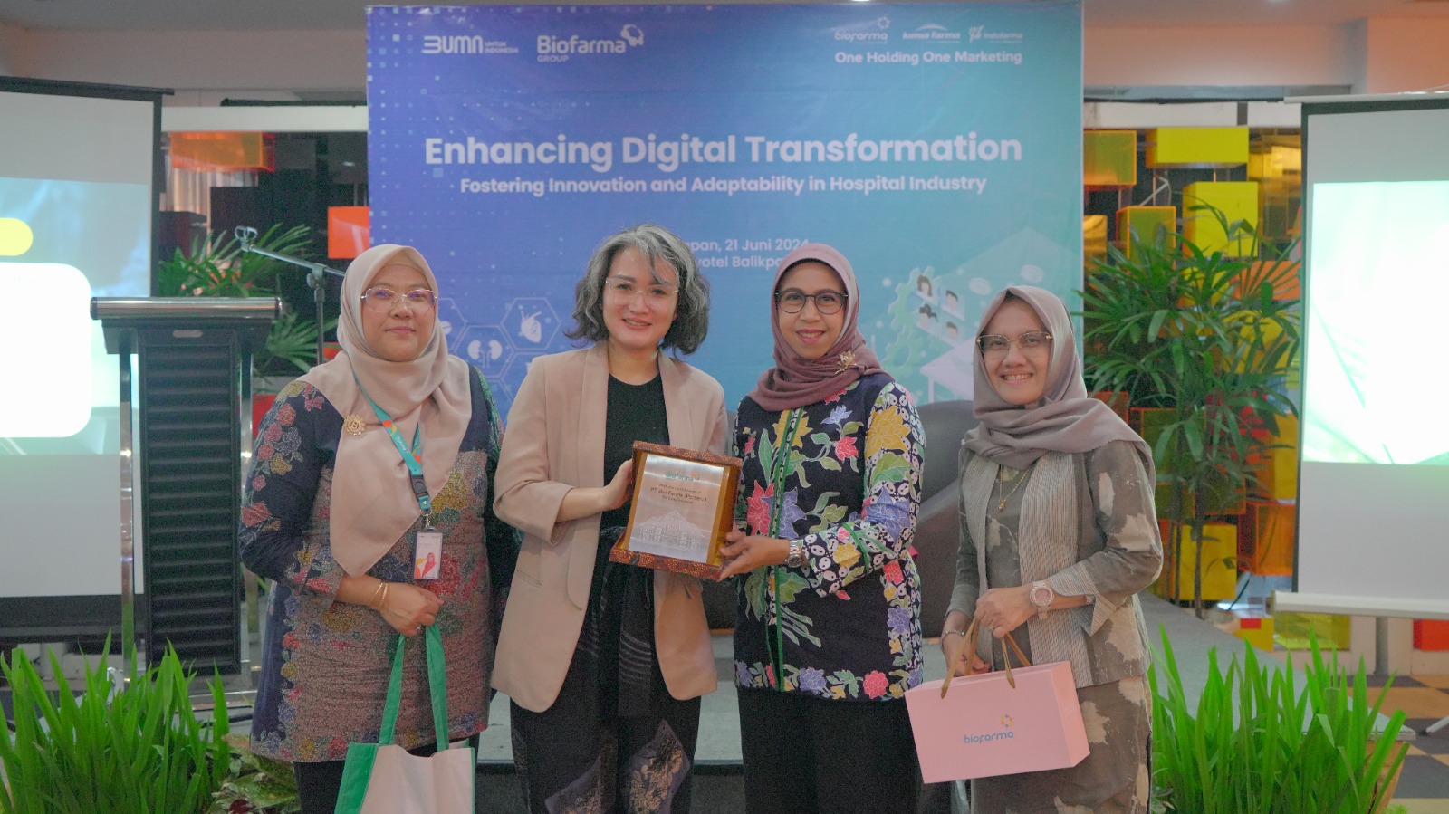 Bio Farma Group Jalin Sinergi dengan RS Umum & Swasta Balikpapan dalam Enhancing Digital Transformation 