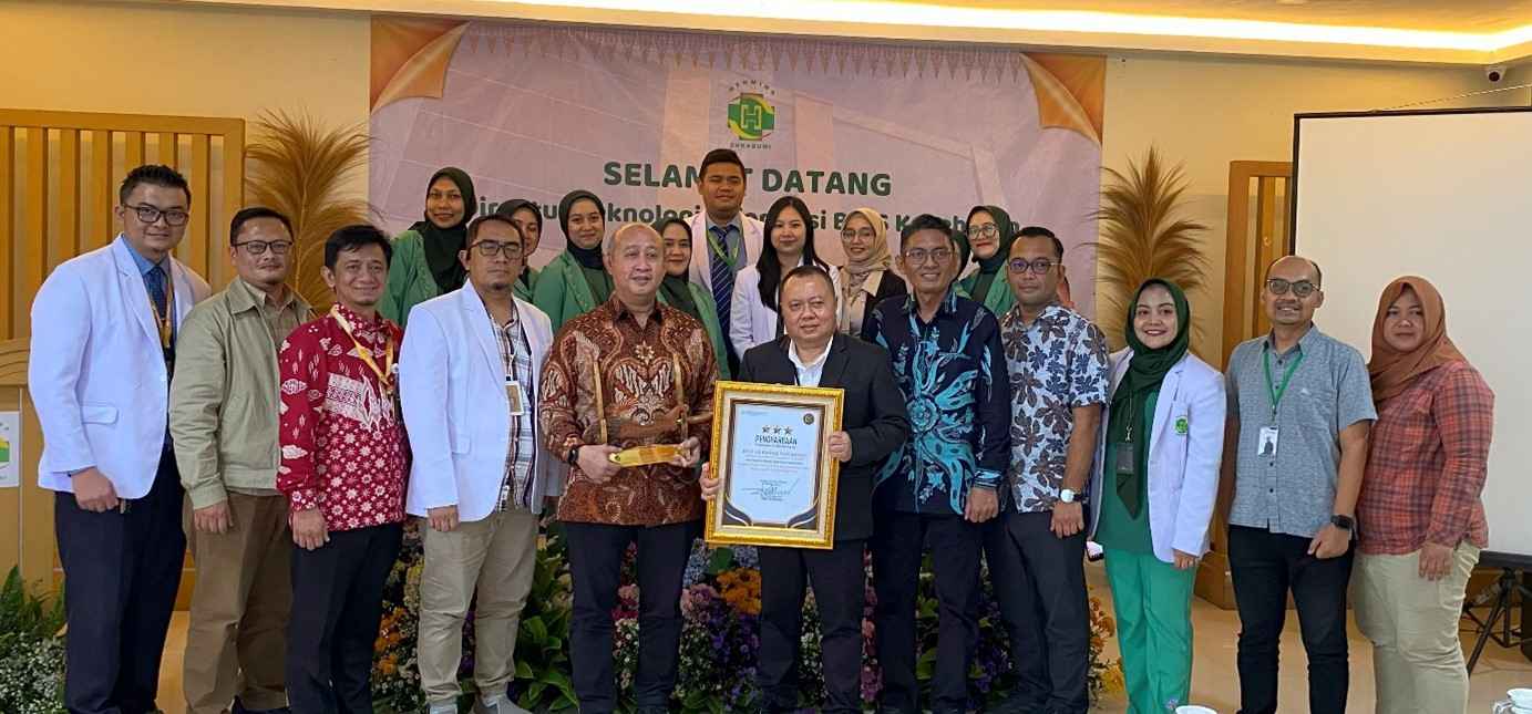 RSU Hermina Sukabumi Terima Penghargaan Sertifikasi Transformasi Digital BPJS Kesehatan