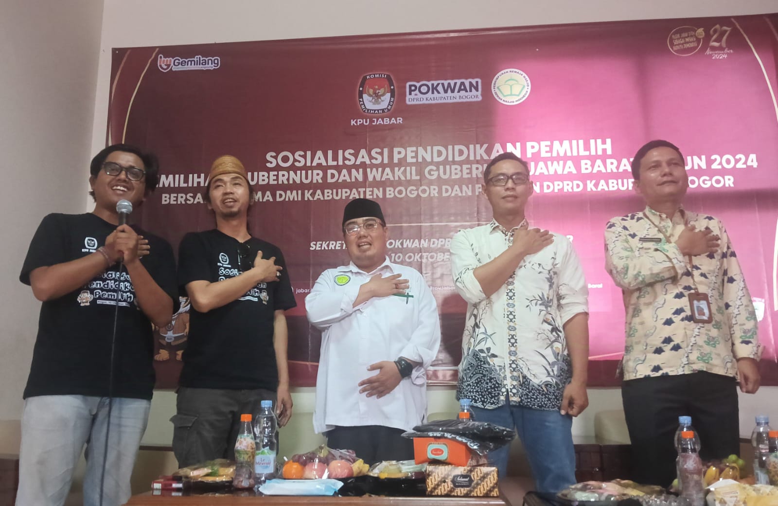 Sosialisasi Pilgub, KPU Dihantui Rendahnya Tingkat Partisipasi Pilkada di Kabupaten Bogor