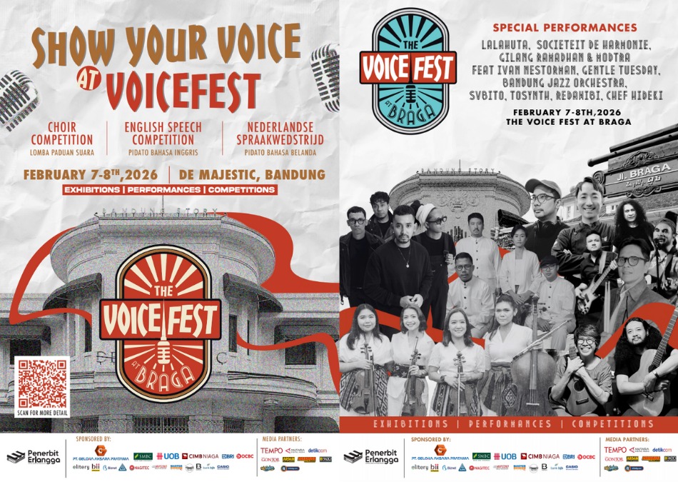 The Voice Fest at Braga, Satukan Kompetisi dan Panggung Seni di Bandung