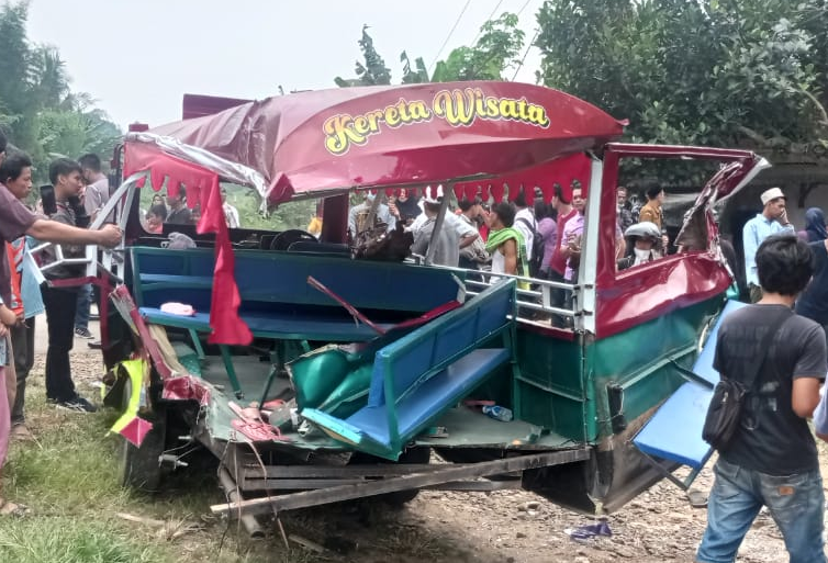 Hasil Olah TKP, Polisi Temukan Banyak Fakta Penyebab Kecelakaan Odong-odong VS Kereta Api