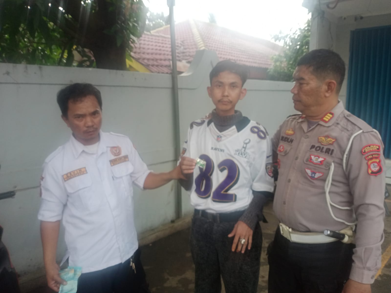 Polsek Gunungsindur Tangkap Pemalak Sopir Truk di Jalur Gunungsindur-Ciseeng